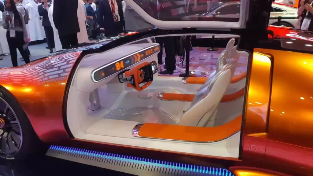 Augmented Vision in the Mercedes Benz Vision One Eleven