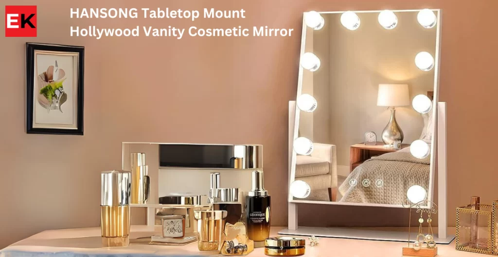 Vanity cosmetic mirror