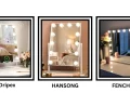 Vanity cosmetic mirror