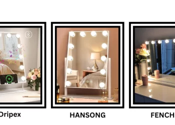 Vanity cosmetic mirror