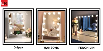 Vanity cosmetic mirror