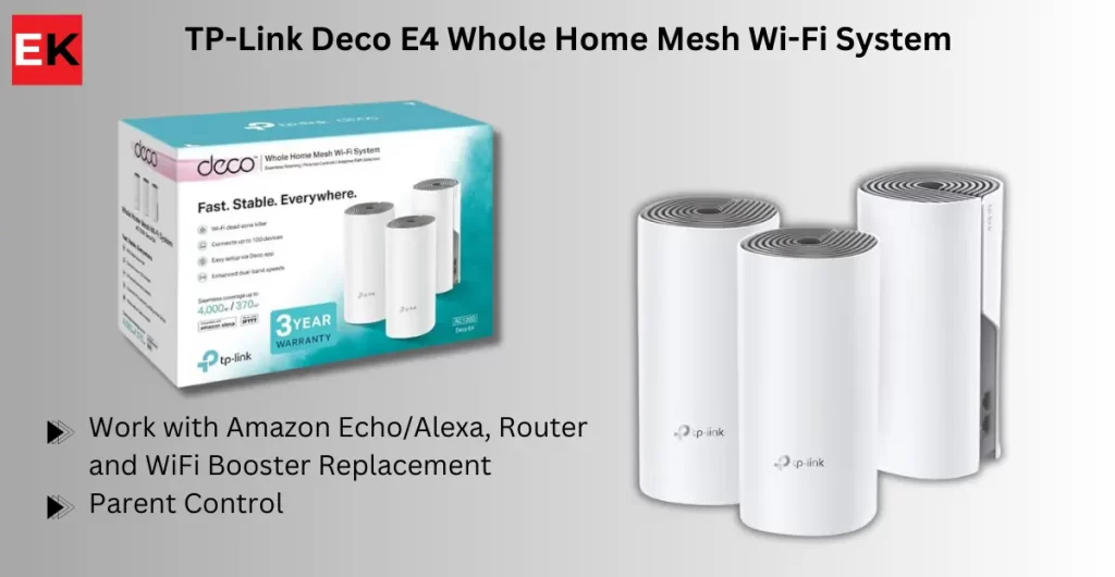 TP-Link Deco E4 Mesh WiFi System