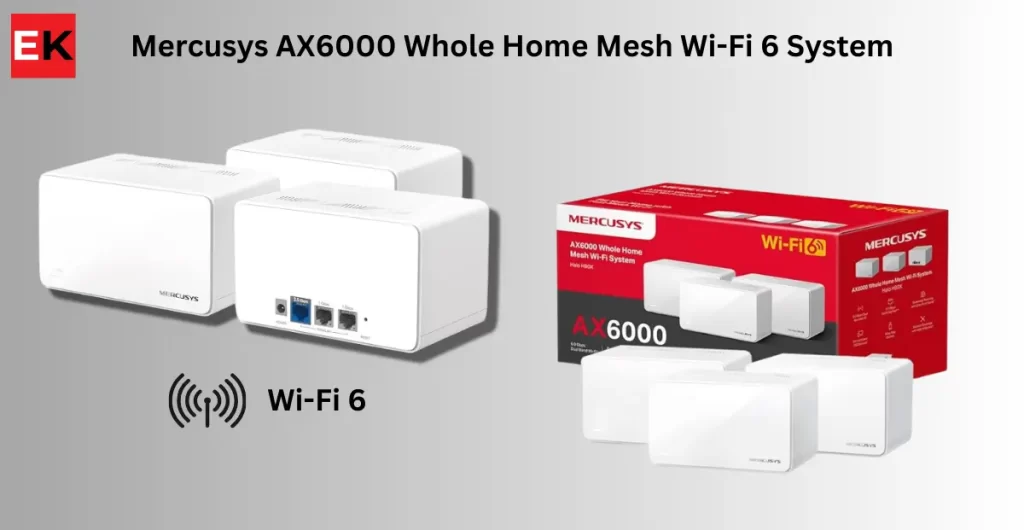 Mercusys AX6000 Whole Home Mesh WiFi System