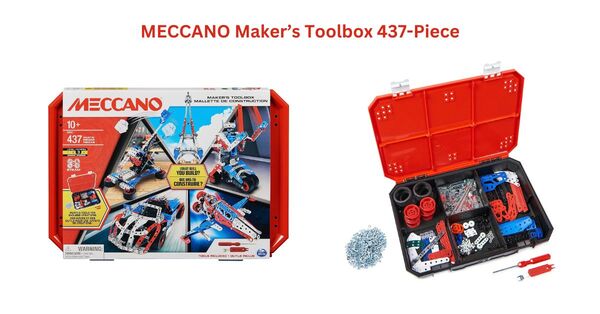 MECCANO Maker’s Toolbox 437-Piece