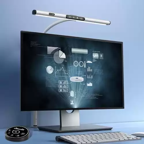 AmazLit LED Desk Lamp, Flexible Gooseneck Office Lamp