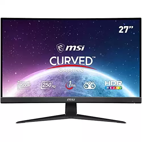 MSI G27C4X 27 Inch FHD Curved Gaming Monitor