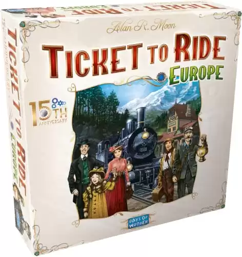 Days of Wonder | Ticket to Ride Europe 15th Anniversary Edition