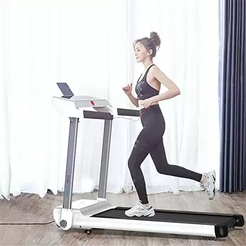 JHKGY Home Treadmills,Electric Motorized Running Machine,12KM/H Max Speed
