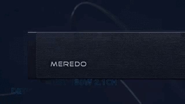 MEREDO Sound bar with Subwoofer Demo