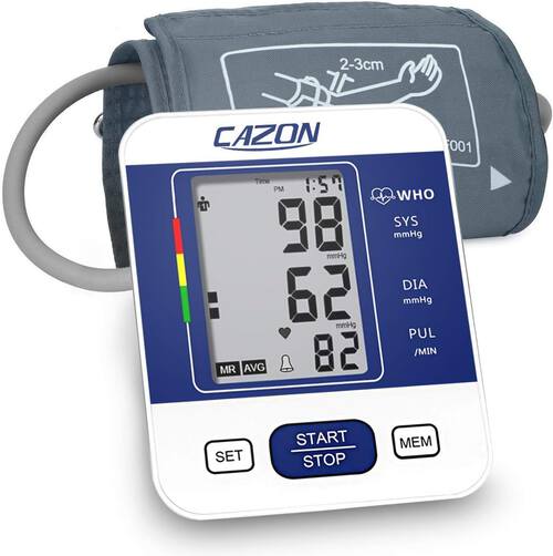 image of cazon blood pressure monitor