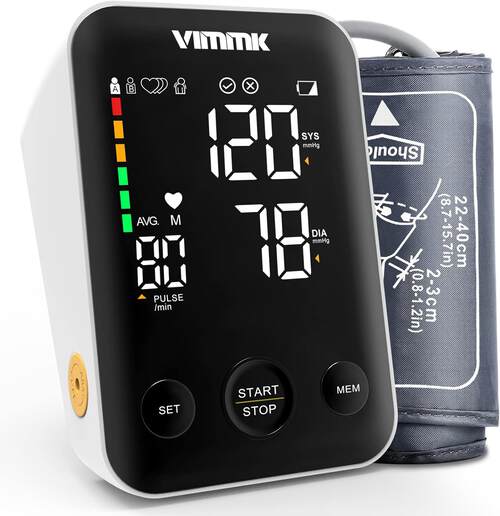 image of vimmk blood pressure monitor