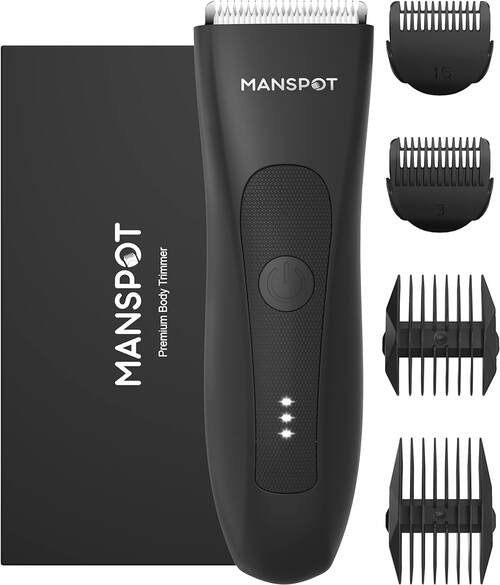 Manscape-Pubic Body Hair Trimmer for-Men