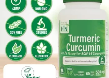 golden turmeric curcumin capsules for health