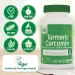 golden turmeric curcumin capsules for health