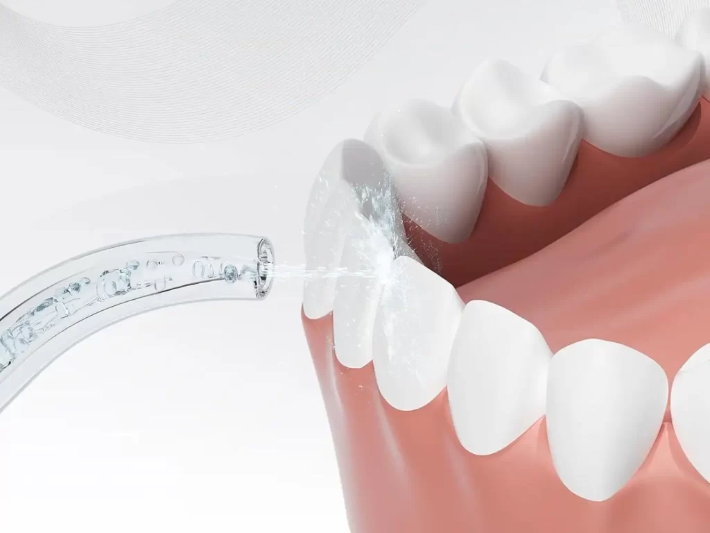 How to use the water flosser