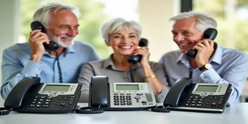 telephone for hard of hearing elderly