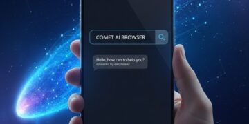 Comet AI Browser on Android