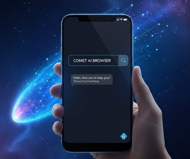 Comet AI Browser on Android