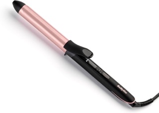 BaByliss Rose-Quartz 25mm Curling Tong - Hair Curler for Natural Waves and Cur