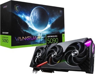 MSI GeForce RTX 5090 32G VANGUARD SOC Graphics Card