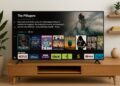 Sharp 70GK4245K 70 4K UHD Smart TV Front on a Table