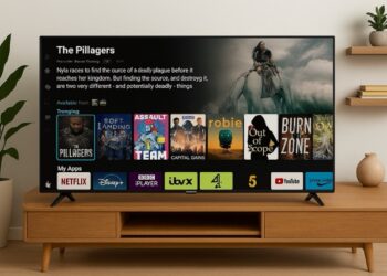 Sharp 70GK4245K 70 4K UHD Smart TV Front on a Table